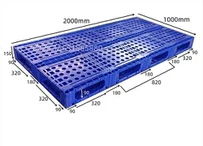 Große Kunststoffpalette